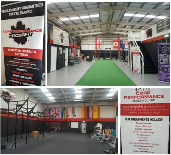 Gym Crossfit setting