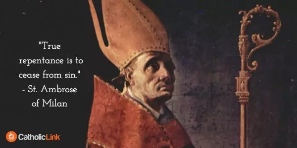 Doctors of the Church St. Ambrose Quote