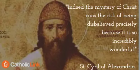 St. Cyril of Alexandria Patristic Doctor of the Church