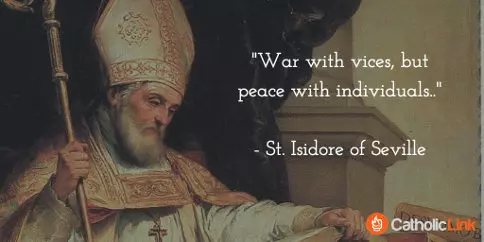 St. Isidore of Seville Patristic Doctor of the Church