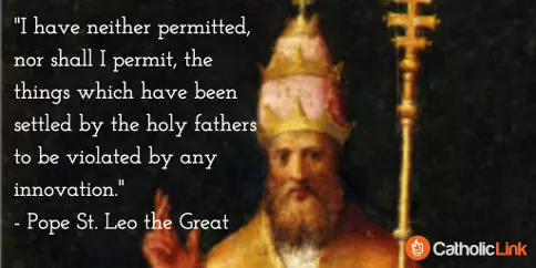 Pope St. Leo the Great Patristic Doctor of the Church