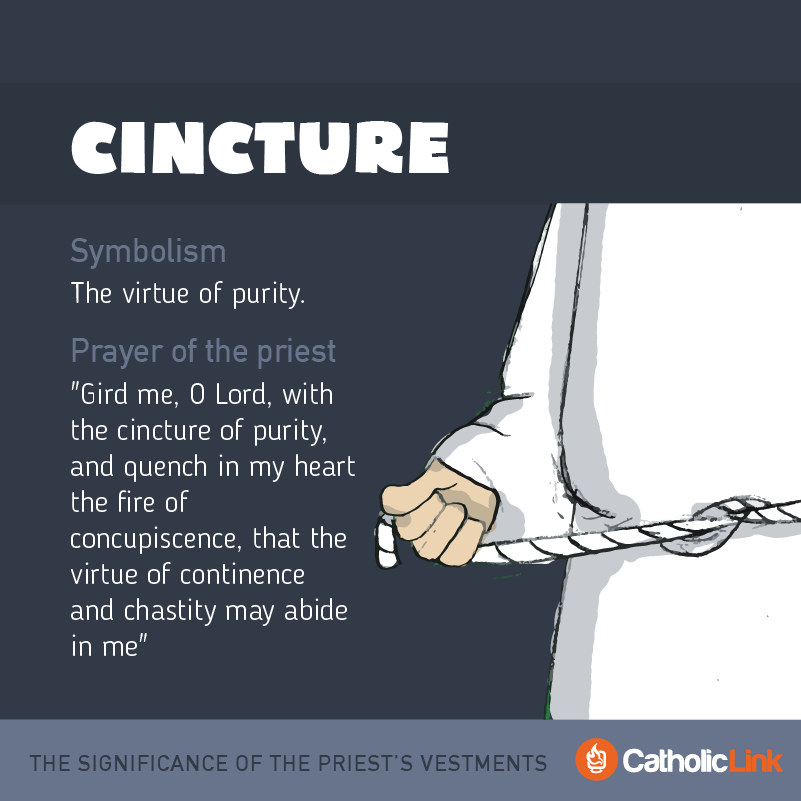 Cincture What Is The Significance Of The Priest's Vestments? Cincture What Is The Significance Of The Priest's Vestments?