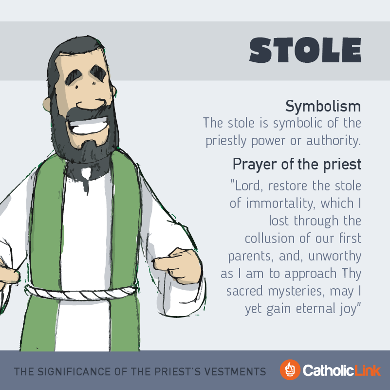 stole What Is The Significance Of The Priest's Vestments? STole What Is The Significance Of The Priest's Vestments?