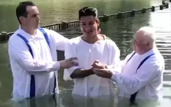 Catholic Baptism Mario Lopez
