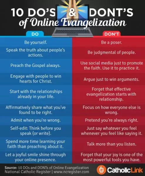 10 Do's And Don'ts Of Online Evangelization