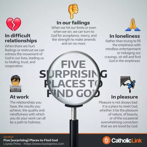 5 Surprising Places To Find God