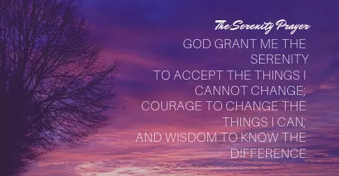 catholic serenity prayer