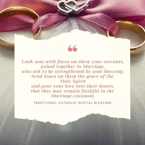  Blessing Catholic Wedding Mass