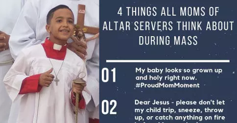 4 Things Moms of Altar Servers Catholic