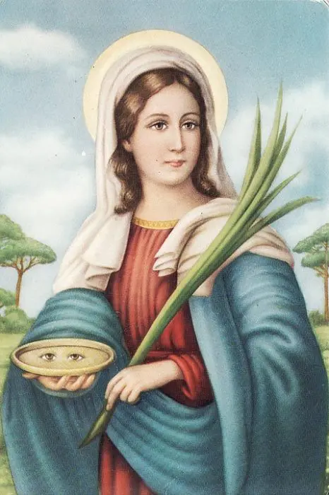 Catholic Halloween Saint  Costume Idea - St. Lucy
