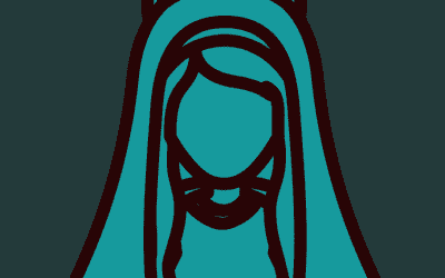 A Greeting From Mary | St. Bernardine Quote
