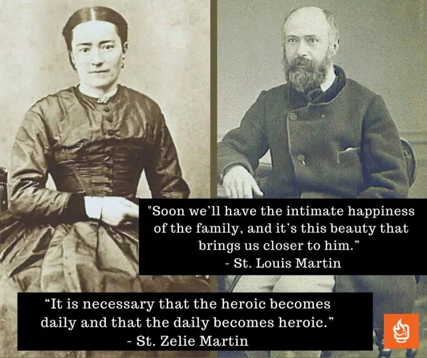 Quote St. Zelie and St. Louis Martin 