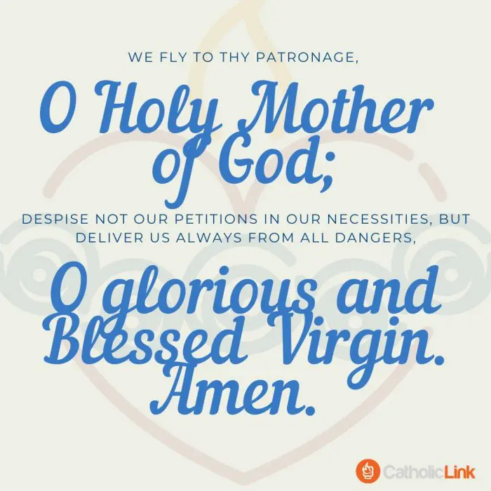 Sub Tuum Praesidium Earliest Known Prayer To Mary