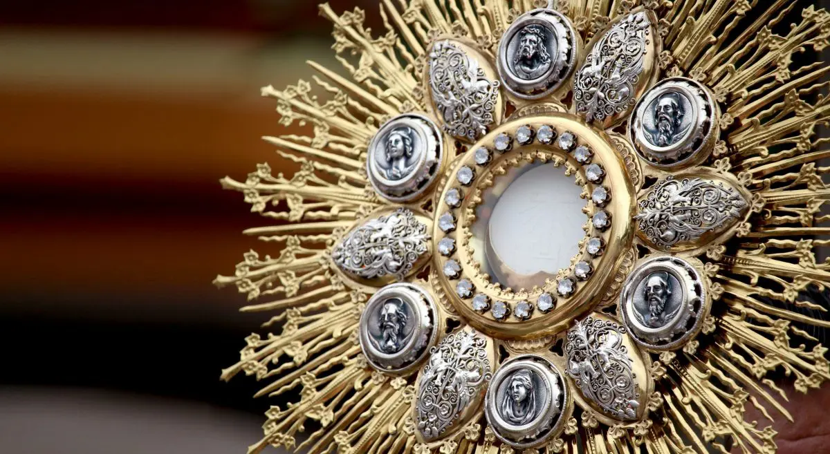 Jesus Is With Us In The Eucharist