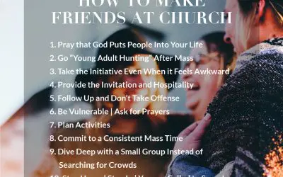 How To Make Friends At Church