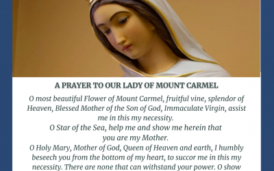 3 Ways To Renew Your Devotion To Our Lady Of Mt. Carmel