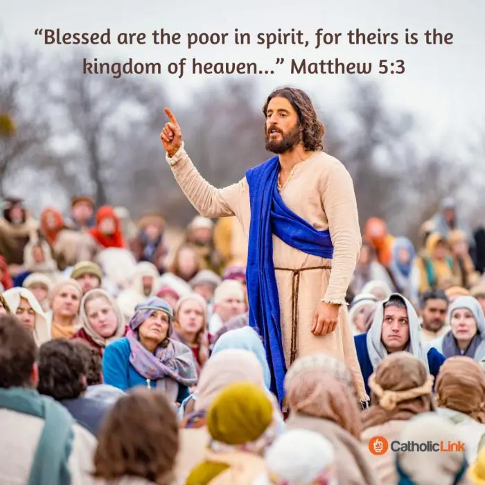 Blessed are the poor in spirit