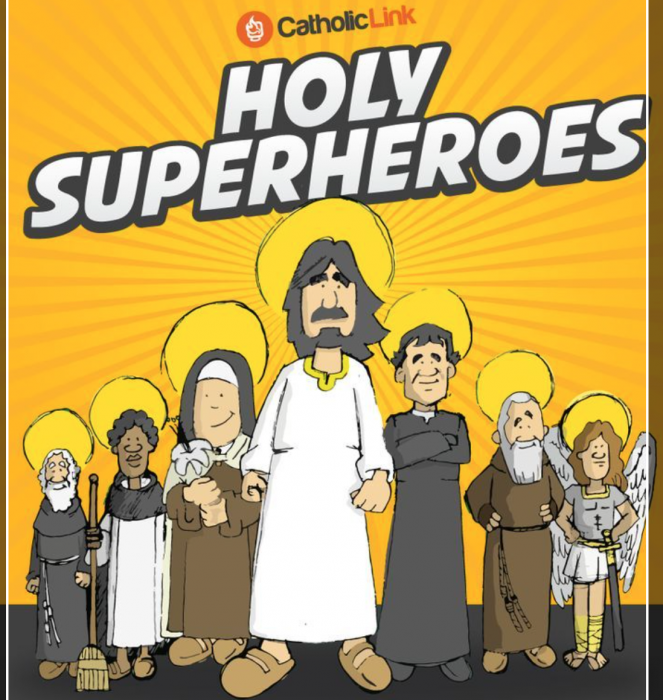 Holy Superheroes Saints for Kids
