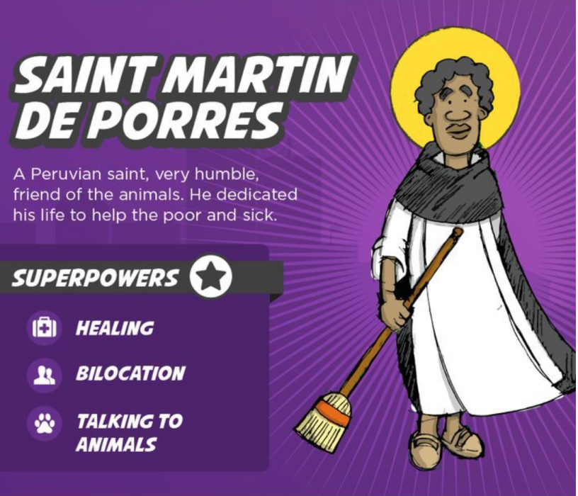 St. Martin De Porres Saints for kids