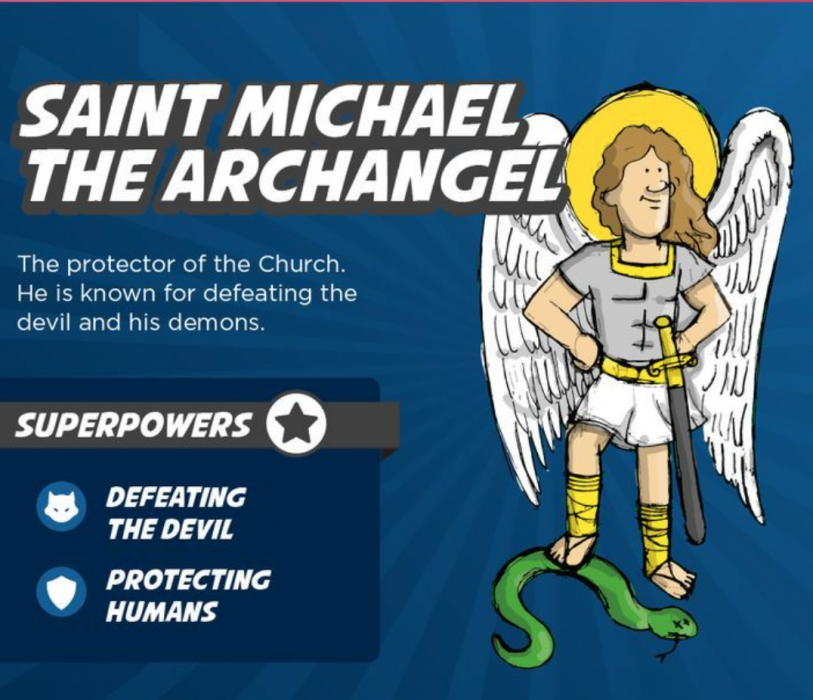 St. Michael the Archangel Superhero Saints for Kids