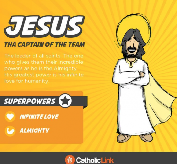 Jesus the ultimate superhero saints for kids