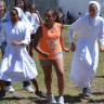 Sr. Bernadette Mota and Sr. Sydney Moss