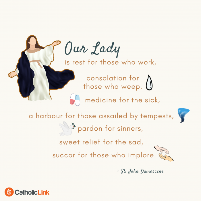 Our Lady According To St. John Damascene