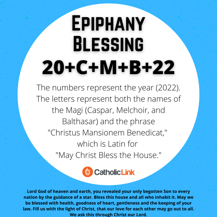 Epiphany House Blessing 2022