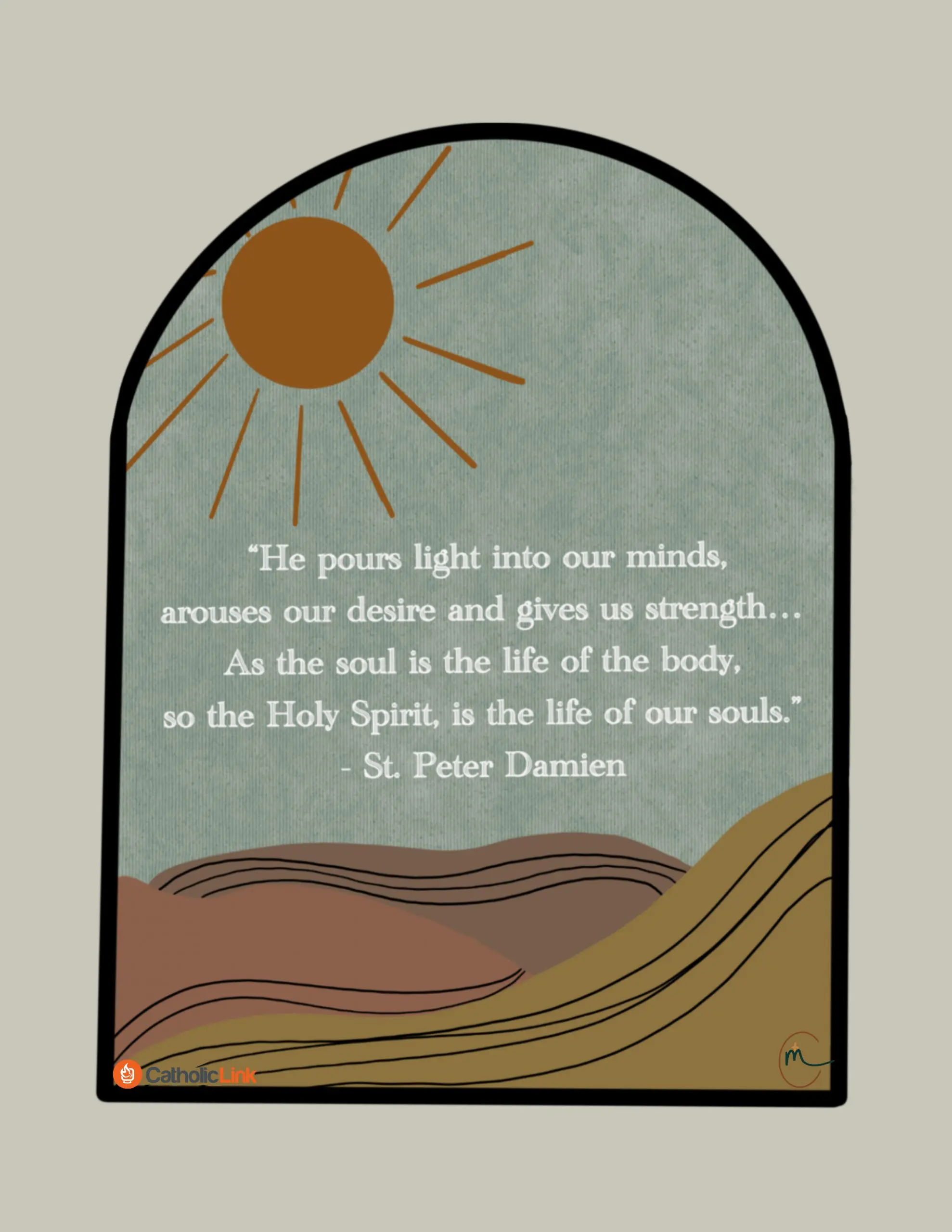 St. Peter Damian Quote Holy Spirit