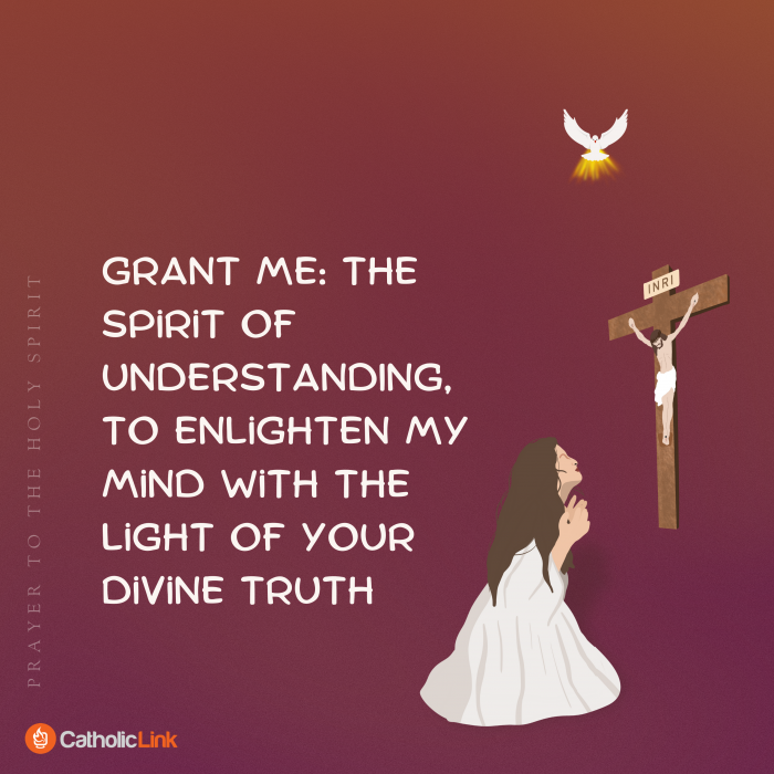 prayer for the gift of Understanding Holy Spirit 7 gifts