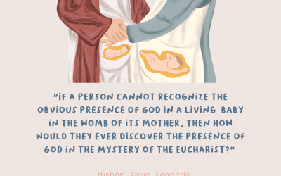 God In The Womb Of A Mother And In The Eucharist