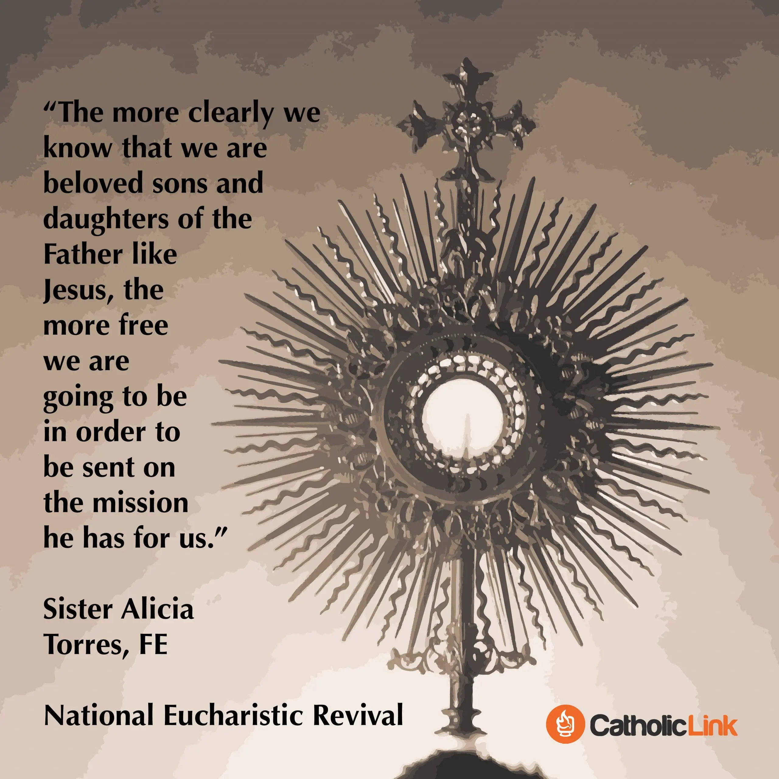 National Eucharistic Revival Quote Sr. Alicia Torres