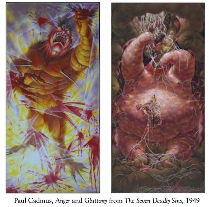 Seven Deadly Sins Depicted In Art