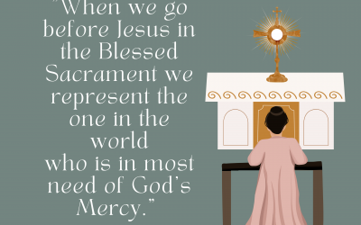 What Happens When We Go Before Jesus In The Blessed Sacrament