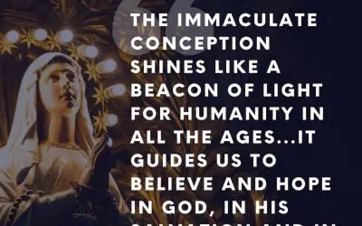 Feast Of The Immaculate Conception Quote