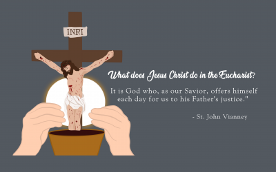 What Does Jesus Christ Do In The Eucharist? | St. John Vianney
