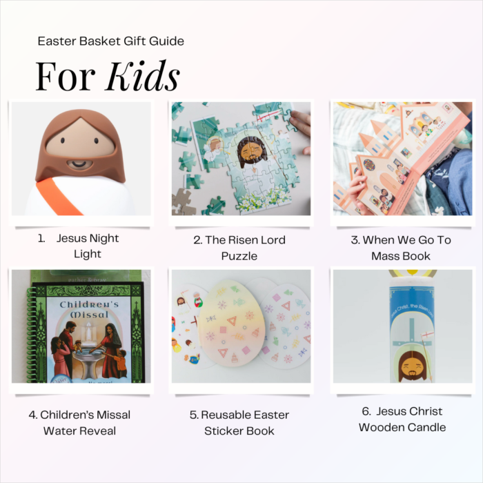 Easter catholic gifts kids
