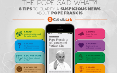 Infographic: 8 Tips to Clarify Fake News About Pope Francis