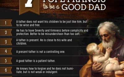 Infographic: 7 Tips From Pope Francis On How To Be A Good Dad