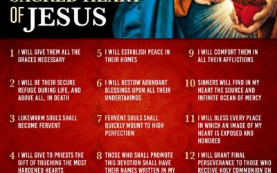 Infographic: The 12 Promises Of The Sacred Heart Of Jesus