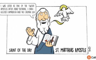 Cartoon: St. Matthias Apostle