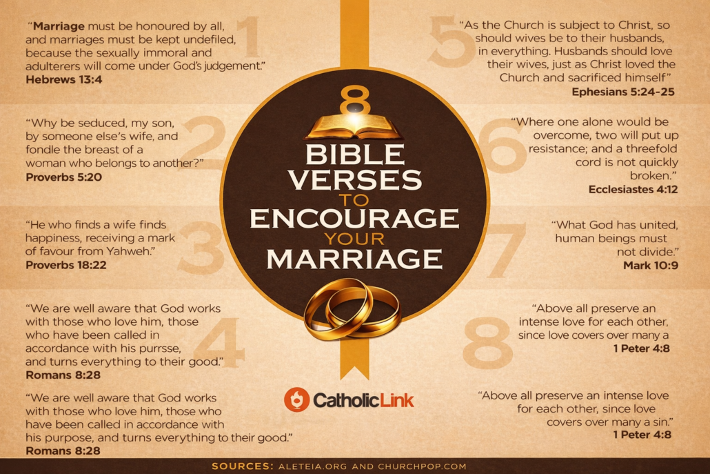 8 Bible Verses To Encourage Your Marriage