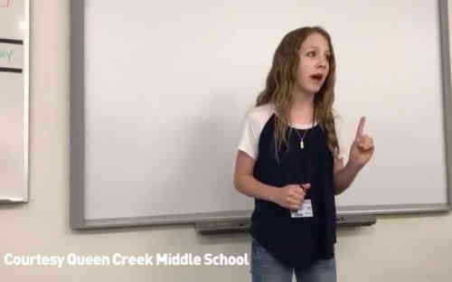 Watch This Young Girl Bring An Audience To Tears With Her Perfomance