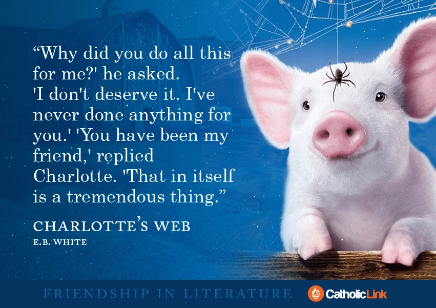 friendship E.B. White, Charlotte's Web
