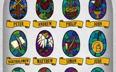 Infographic: The Symbols Of The Twelve Apostles