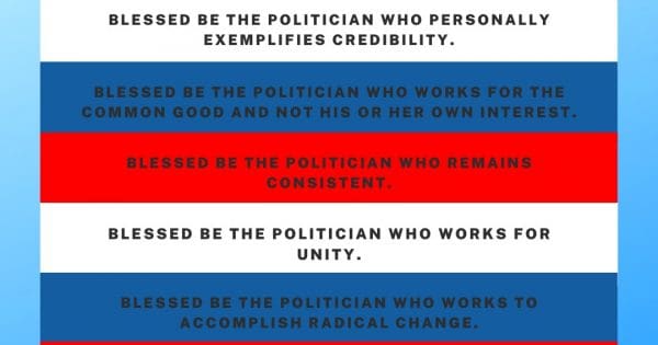 Catholic voting “Beatitudes of the Politician”, proposed by Vietnamese Cardinal François-Xavier Nguyễn Vãn Thuận