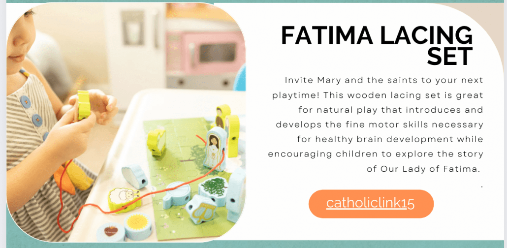 Fatima Lacing Set - Saintly Heart