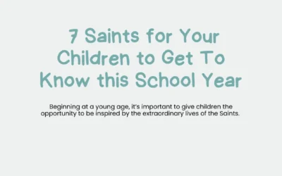 7 Saints For Students To Get To Know This School Year