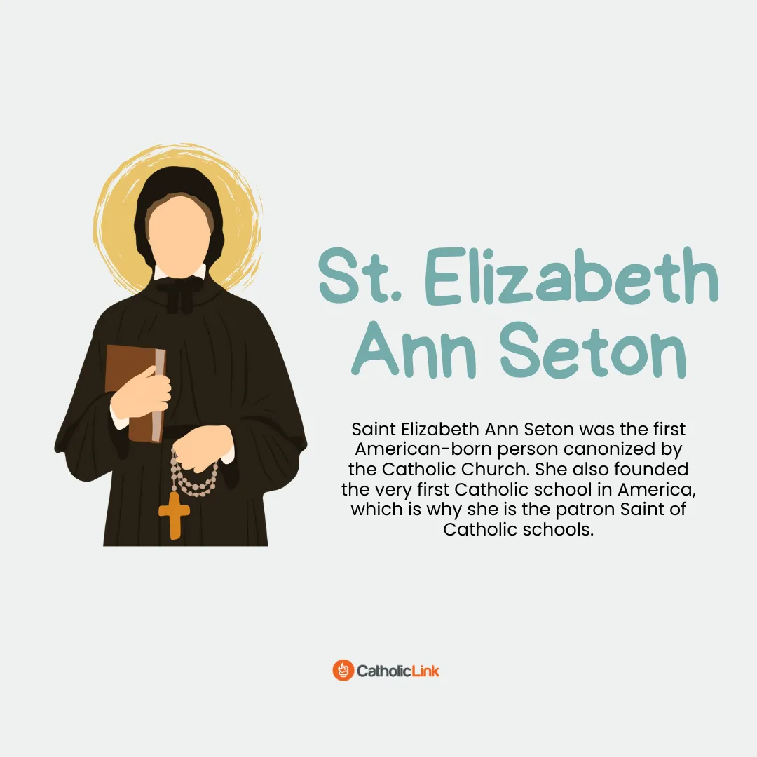 Seton saints for kids