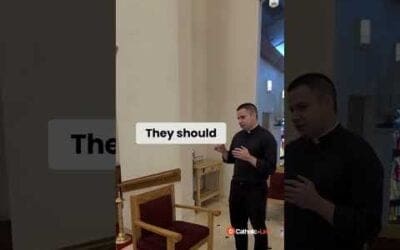What Is A Catholic Priest’s Seat Called And Why?